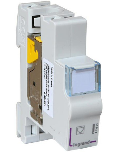 Legrand Розетка RJ45 cat.6A STP LCS3 DIN монтаж  - 413104 | 