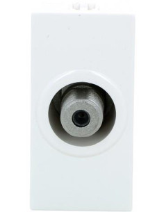 Legrand Розетка TV тип F конектор 1 мод. цвят бял Mosaic - 078790 - Цена | LEDs4economy