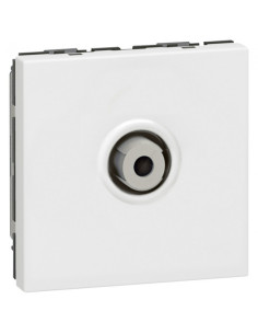 Legrand Розетка TV тип F-конектор 1dB 2 мод. цвят бял Mosaic - 078780 - Цена | LEDs4economy
