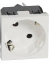 Legrand Контакт ШУКО 45° 16A 2 мод. цвят бял Mosaic - 077245 - Цена | LEDs4economy