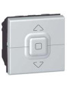 Legrand Бутон за щори до 500W 2 мод. цвят алуминий Mosaic - 079225 - Цена | LEDs4economy