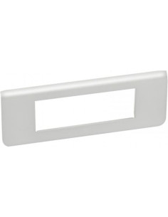 Legrand Лицева рамка 6 мод. цвят алуминий Mosaic /до изчерпване/ - 079316 - Цена | LEDs4economy