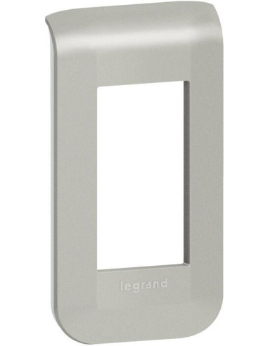 Лицева рамка 1 мод. цвят алуминий Mosaic NEW Legrand