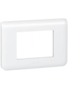 Legrand Лицева рамка 3 мод. цвят бял Mosaic /до изчерпване/ - 078803 - Цена | LEDs4economy