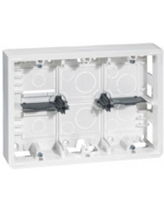 Legrand Конзола за открит монтаж 2х6/8 мод. Mosaic - 080276 - Цена | LEDs4economy