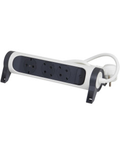 Legrand Разклонител БЯЛ 3x2P+E с кабел 3 метра / 3x1.5мм2 Premium NEW - 694535 - Цена | LEDs4economy