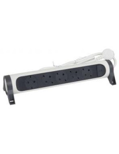 Legrand Разклонител БЯЛ 5x2P+E с кабел 5 метра / 3x1.5мм2 Premium NEW - 694542 - Цена | LEDs4economy