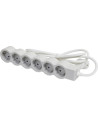 Legrand Разклонител БЯЛ 6x2P+E с кабел 5 метра / 3x1.5мм2 Standard NEW  - 694572