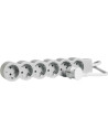 Legrand Разклонител БЯЛ 6x2P+E с кабел 5 метра / 3x1.5мм2 Standard NEW  - 694572 - 4