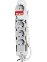 Legrand Разклонител БЯЛ 5x2P+E с кабел 5 метра / 3x1.5мм2 Standard NEW  - 694571 - 2