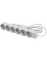 Legrand Разклонител БЯЛ 6x2P+E с кабел 3 метра / 3x1.5мм2 Standard NEW  - 694565