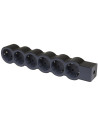 Legrand Разклонител ЧЕРЕН 6x2P+E без кабел Standard NEW  - 694580 - 5