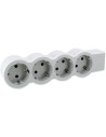 Legrand Разклонител БЯЛ 4x2P+E без кабел Standard NEW  - 694575