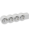 Legrand Разклонител БЯЛ 4x2P+E без кабел Standard NEW  - 694575 - 2