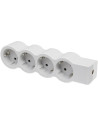 Legrand Разклонител БЯЛ 4x2P+E без кабел Standard NEW  - 694575 - 3