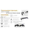 Legrand Разклонител БЯЛ 3x2P+E с кабел 1.5 метра с гръмозащита и USB A+C 3A 15W Premium NEW  - 694508 - 2