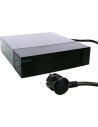 Legrand Разклонител TV ЧЕРЕН 4x2P+E + 4x2P с кабел 2 метра с гръмозащита Corner NEW  - 694595