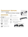 Legrand Разклонител БЯЛ 5x2P+E с кабел 1.5 метра с гръмозащита и USB A+C 3A 15W Premium NEW  - 694510 - 5