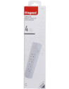 Legrand Разклонител ъглов бял 4x2P+E без кабел Corner NEW  - 694503 - 3
