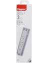 Legrand Разклонител ъглов сив 3x2P+E без кабел с USB A+C 3A 15W Corner NEW  - 694504 - 3