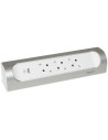 Legrand Разклонител ъглов сив 3x2P+E без кабел с USB A+C 3A 15W Corner NEW  - 694504 - 4
