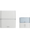 Legrand Безжичен звънец Serenity бял в комплект с бутон 200 метра IP54, 30 мелодии и опция за добавяне на MP3 мелодии - 094270 -