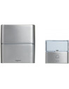 Legrand Безжичен звънец Serenity сив в комплект с бутон 200 метра IP54, 30 мелодии и опция за добавяне на MP3 мелодии - 094271 -