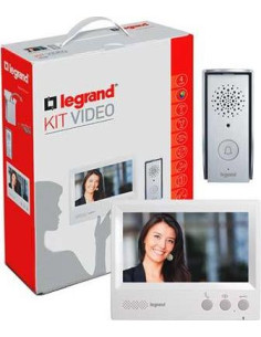 Legrand Видео-домофон комплект Basic 4.3" дисплей и входен панел 4f - 369560 - Цена | LEDs4economy