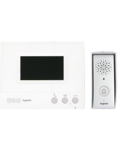 Legrand Видео-домофон комплект Basic 4.3" дисплей и входен панел 4f - 369560 - Цена | LEDs4economy 2