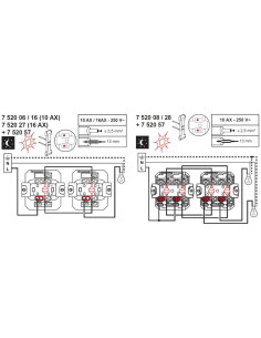 Legrand LED лампа за подсветка (синя) за девиаторен ключ 230V 0.15мА - 752057 - Цена | LEDs4economy 2