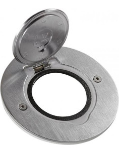 Legrand Метална основа Inox кръгла IP44/IK08 - 089701 - Цена | LEDs4economy