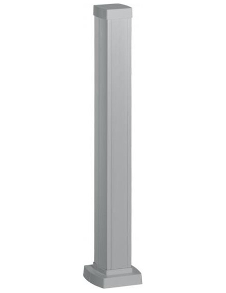 Мини колона с 1 отделение, двустранна, 0.68м, алум. конструкция и капаци, алуминий Snap-On Legrand