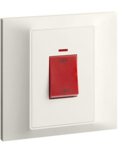 Legrand Бойлерен ключ 45А с индикация цвят Крем Belanko S - 617876 - Цена | LEDs4economy