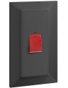 Legrand Бойлерен ключ 45А с индикация ГОЛЯМ цвят Антрацит Belanko S - 617777 - Цена | LEDs4economy