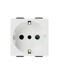 VIMAR 09209 Контакт SICURY италиански стандарт 2P+E 16 A 250 V~ P30 Бял 2M NEVE UP - Цена | LEDs4economy