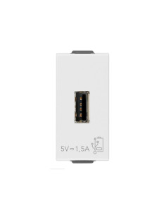 VIMAR 09292 USB захранване тип A 5V 1,5A 1M Бял NEVE UP - Цена | LEDs4economy