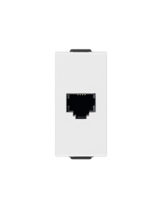 VIMAR 09320 Телефонна розетка RJ11 6/4 Бял 1М NEVE UP - Цена | LEDs4economy