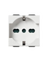 VIMAR 09210 Контакт 2P+E 16 A 250 V~ Универсален, Бял, 2M  NEVE UP