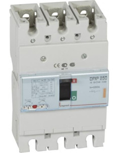 Legrand Автомат DPX3 250 TM 3P 250A 25кA регулируем (In x 0.8...1) - 420209 - Цена | LEDs4economy