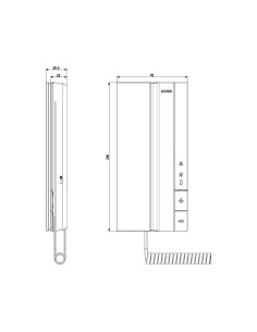 VIMAR 40540 Домофонна слушалка Voxie за система Due Fili Plus с 2 бутона бял - Цена | LEDs4economy 2