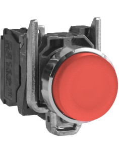 SE Бутон сглобен червен 1NO Ø22mm XB4 - XB4BL41 - Цена | LEDs4economy