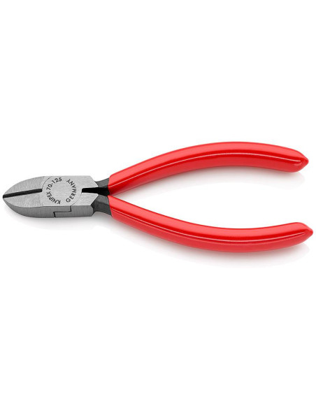 Knipex Клещи диагонални резачки, червена ръкохватка 125мм,  - 