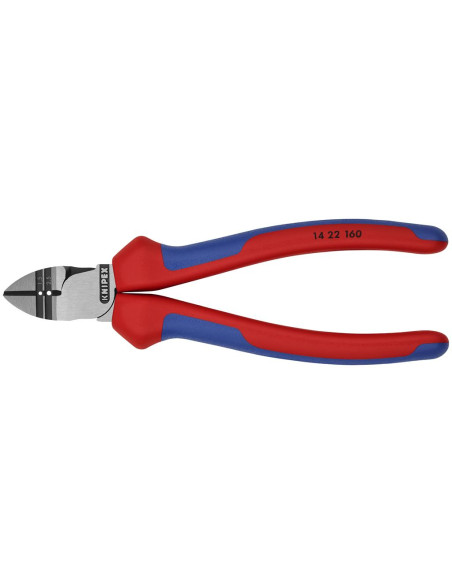 Knipex Клещи заголващи и диагонални резачки, синьо-червена 