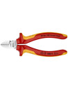 Knipex Клещи диагонални резачки, хромирани, VDE 1000V жълто-червена ръкохватка 140мм,  - K7006140 - 2