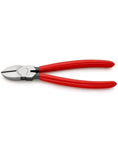 Knipex Клещи диагонални резачки, червена ръкохватка 180мм, - K7001180 - Цена | LEDs4economy