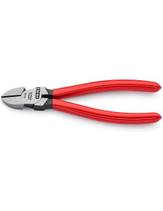 Knipex Клещи диагонални резачки, червена ръкохватка 160мм, - K7001160 - Цена | LEDs4economy
