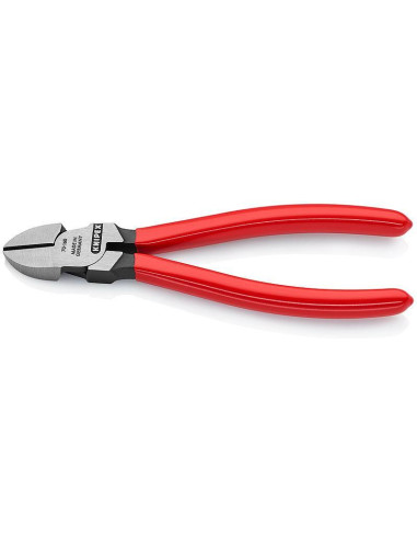 Knipex Клещи диагонални резачки, червена ръкохватка 160мм,  - 