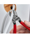 Knipex Клещи диагонални резачки, червена ръкохватка 160мм,  - K7001160 - 9