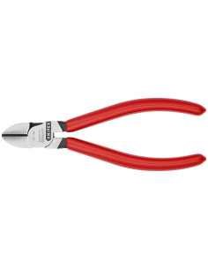 Knipex Клещи диагонални резачки, червена ръкохватка 140мм, - K7001140 - Цена | LEDs4economy 2