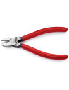 Knipex Клещи диагонални резачки, червена ръкохватка 140мм,  - K7001140 - 3